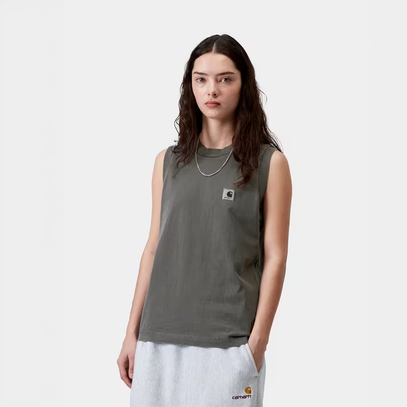 Carhartt WIP Womens Nelson A - Shirt Black Garment Dyed