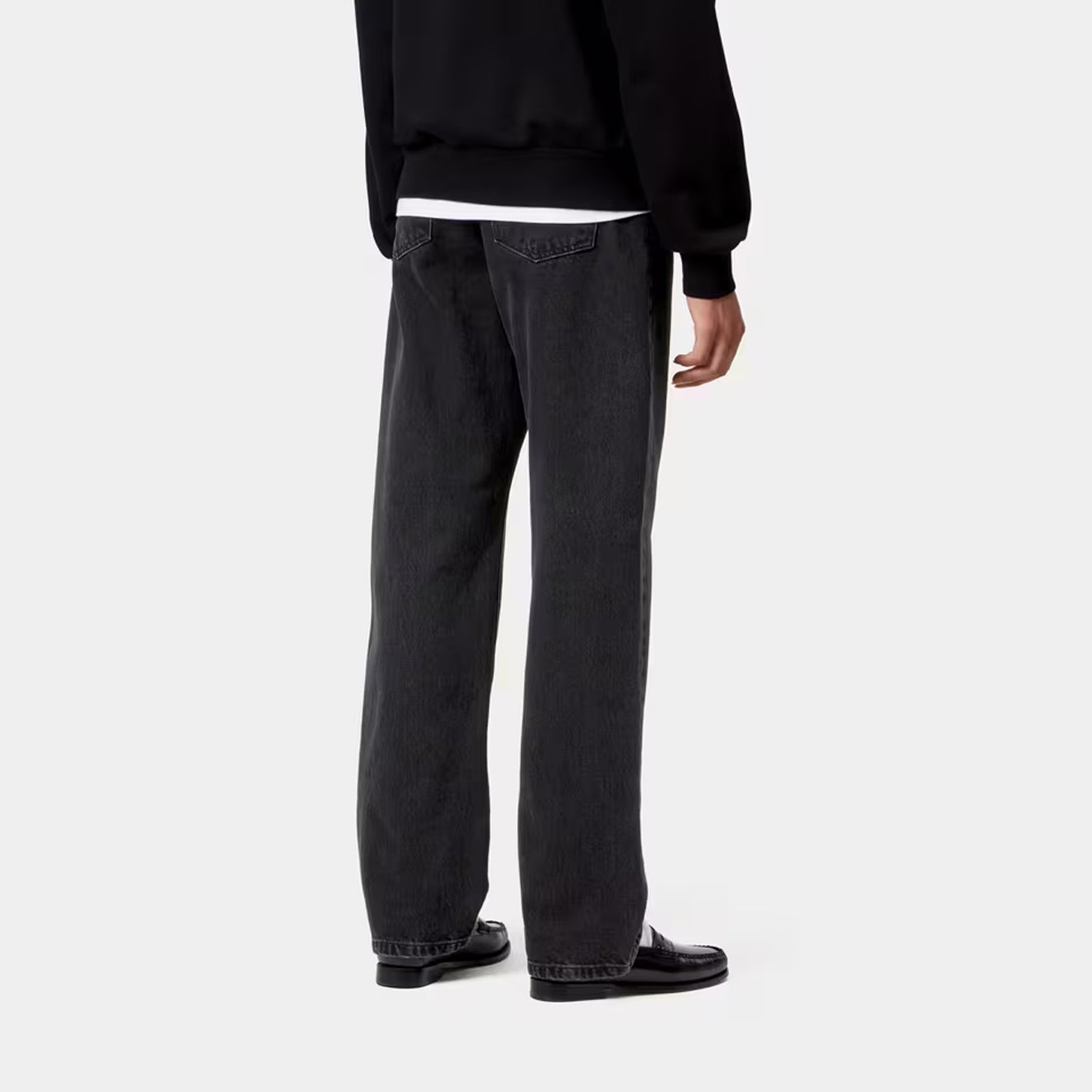 Carhartt WIP Womens Noxon Pant Black Stone Washed - pam pam 