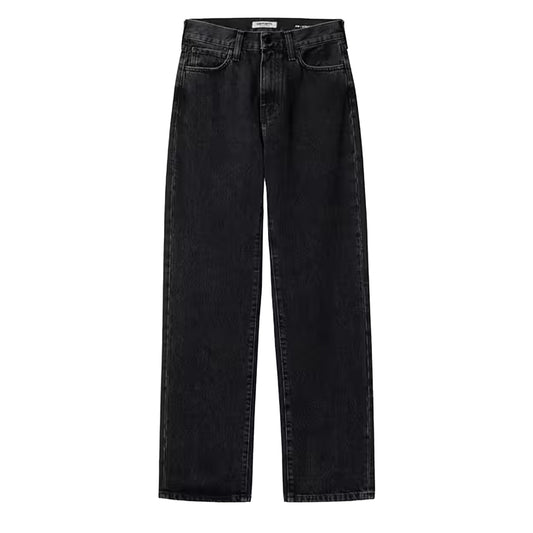 Carhartt WIP Womens Noxon Pant Black Stone Washed - pam pam