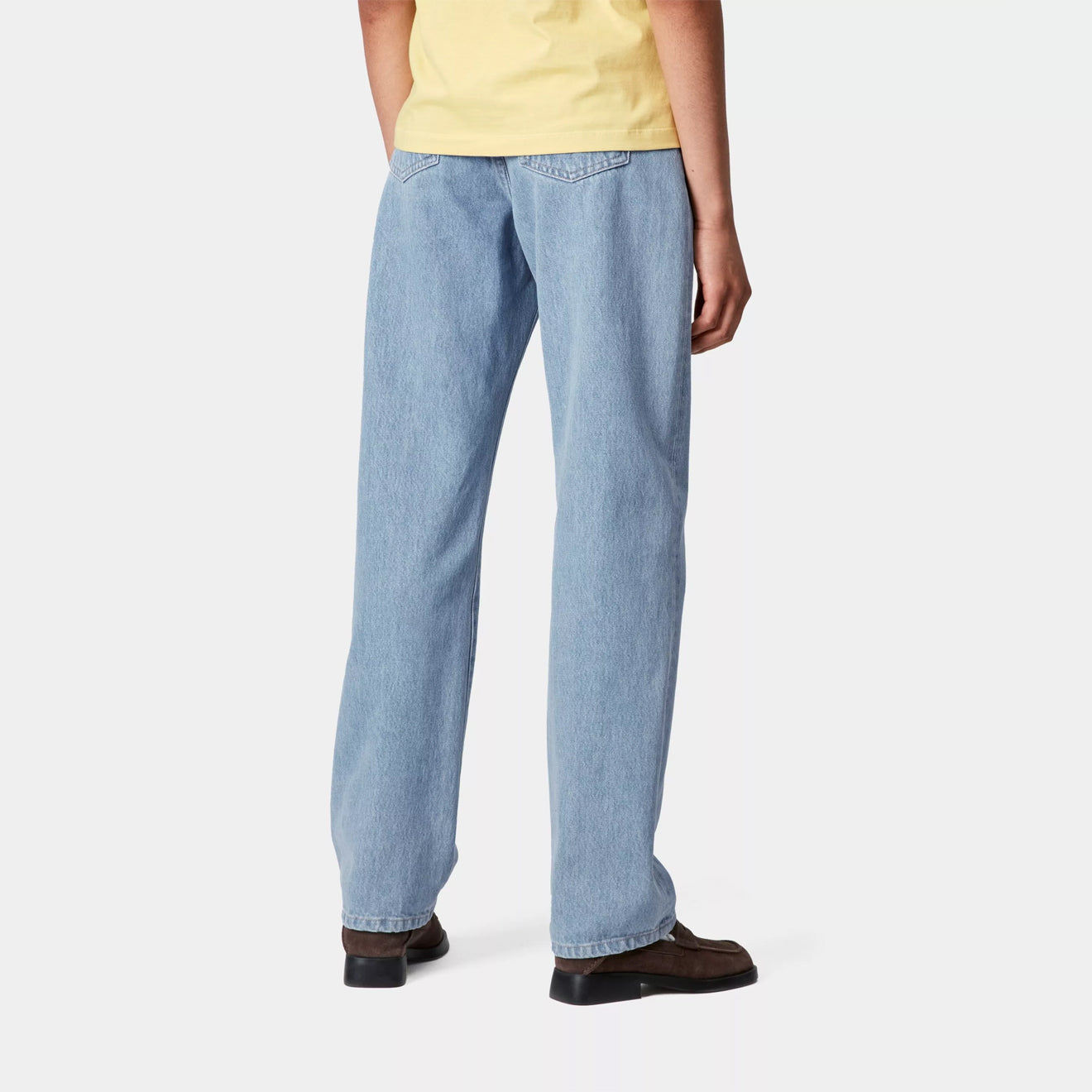 Carhartt WIP Womens Noxon Pant Blue Stone Bleached - pam pam 