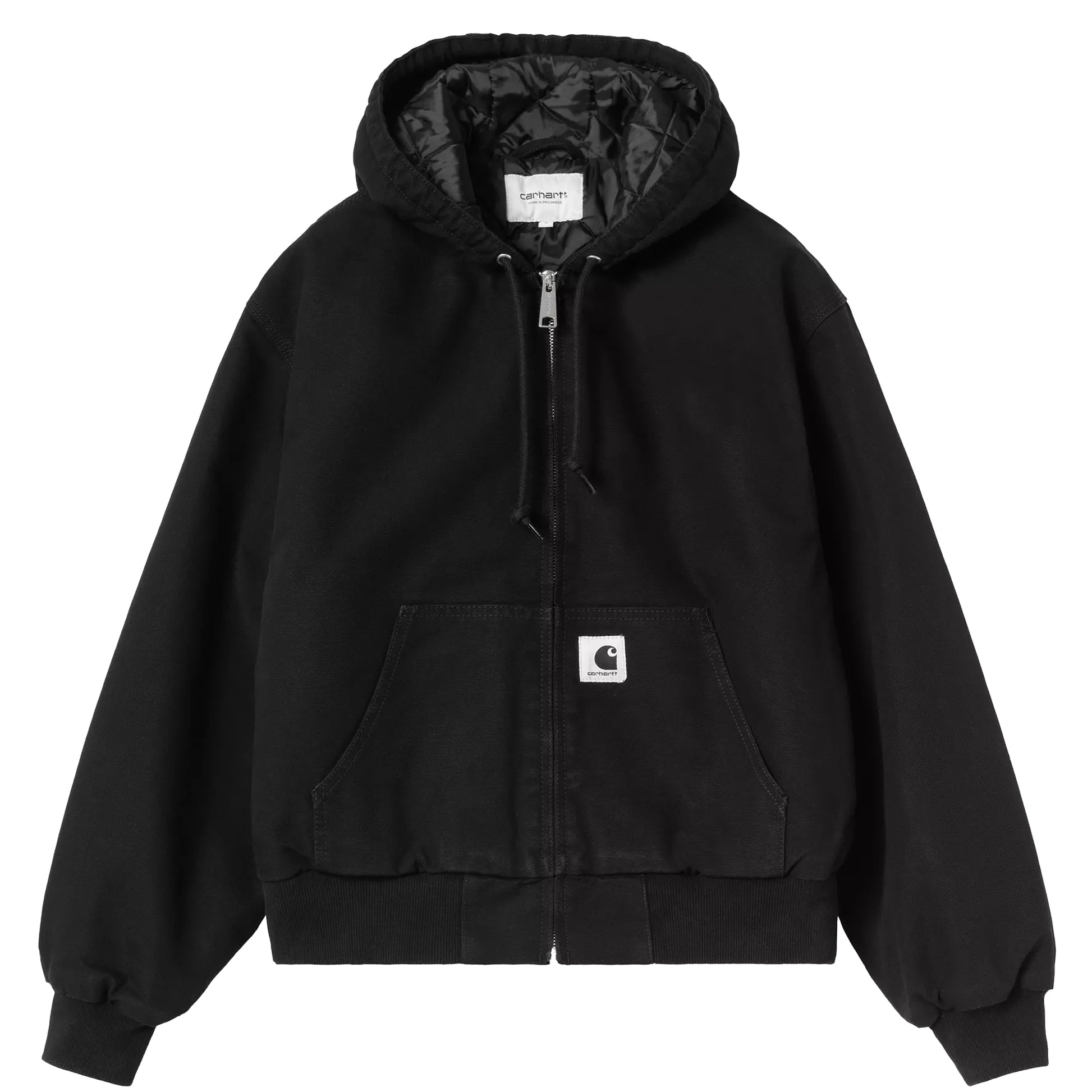 Carhartt WIP Womens OG Active Jacket Black Rinsed