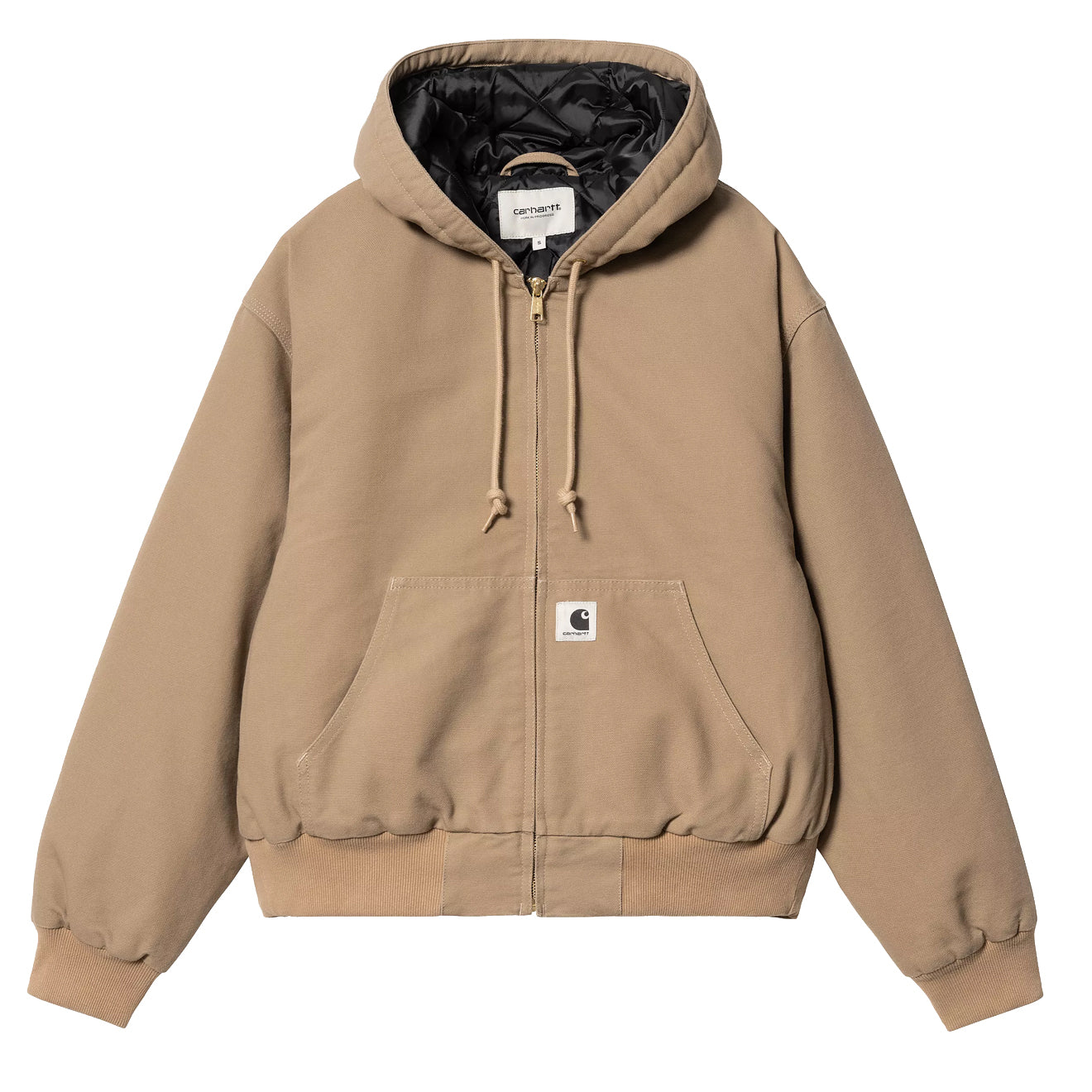 Carhartt WIP Womens OG Active Jacket Peanut Rinsed