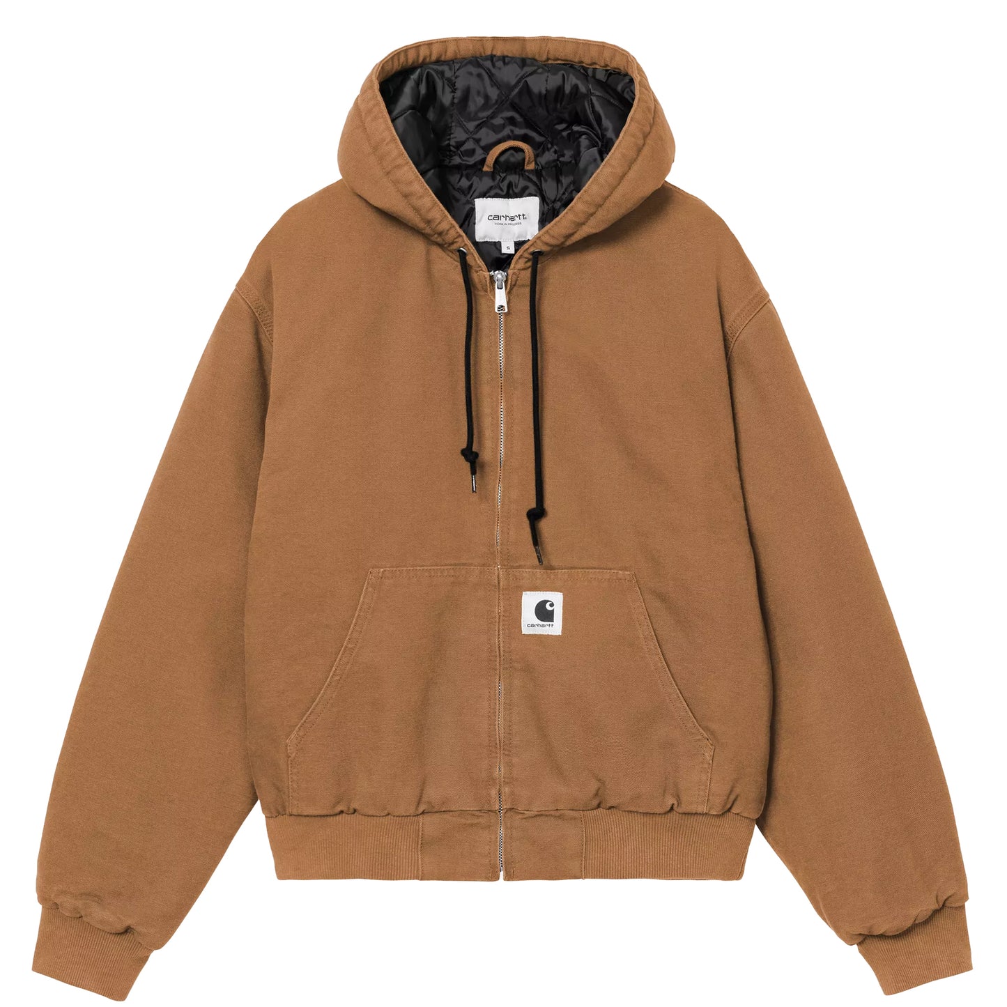 Carhartt WIP Womens OG Active Jacket WIP H Brown Rinsed