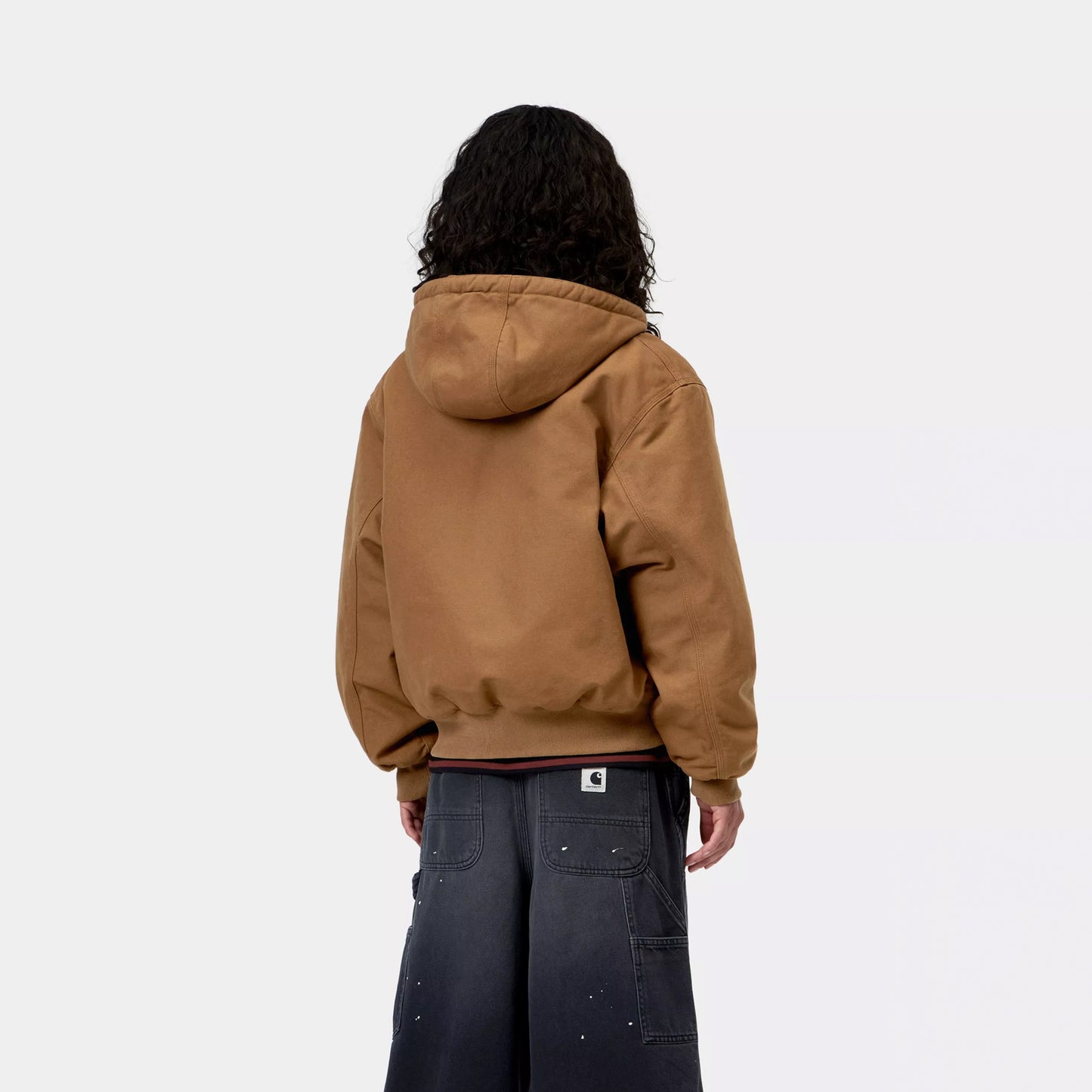 Carhartt WIP Womens OG Active Jacket WIP H Brown Rinsed