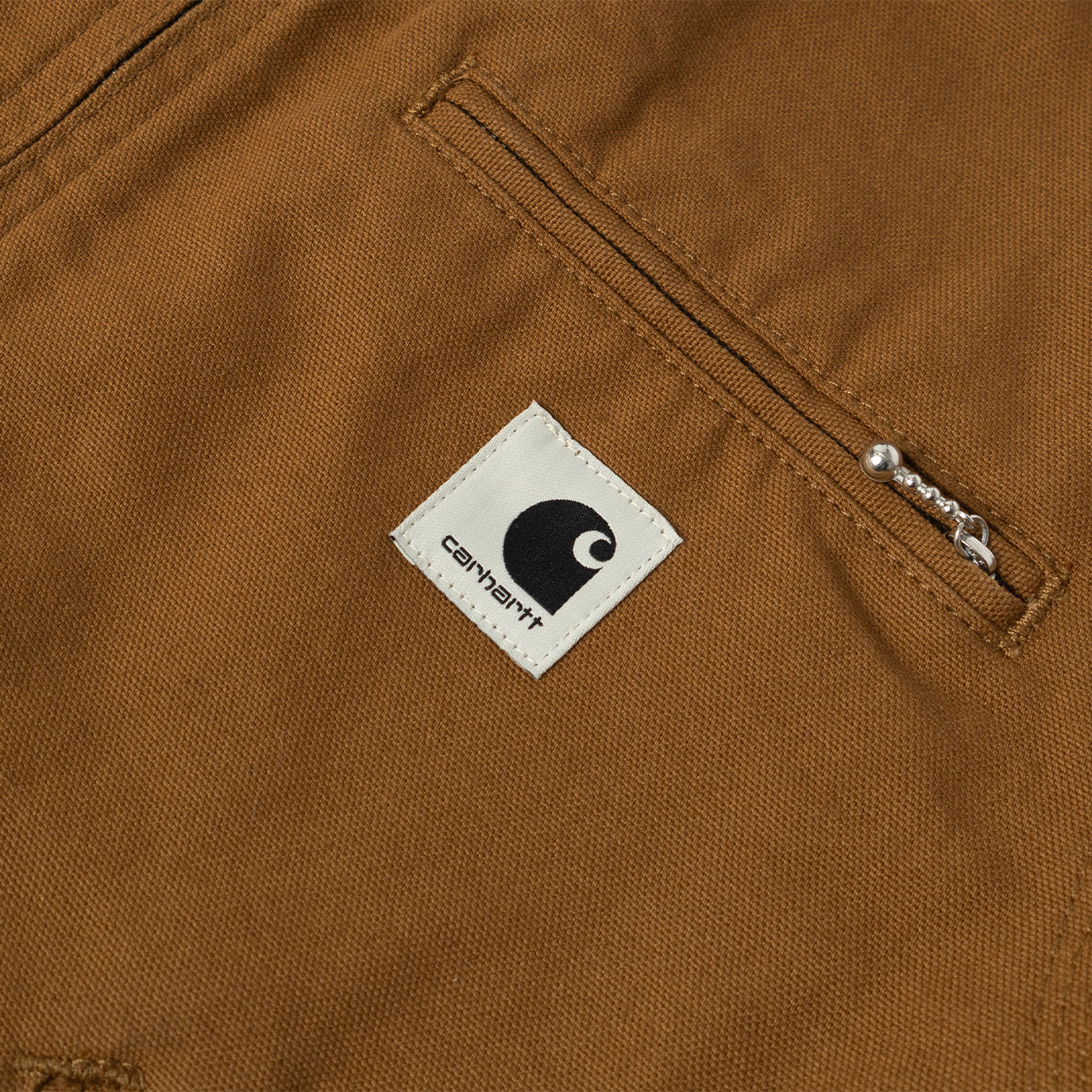 Carhartt WIP Womens OG Detroit Jacket Hamilton Brown / Tobacco Rinsed - pam pam 