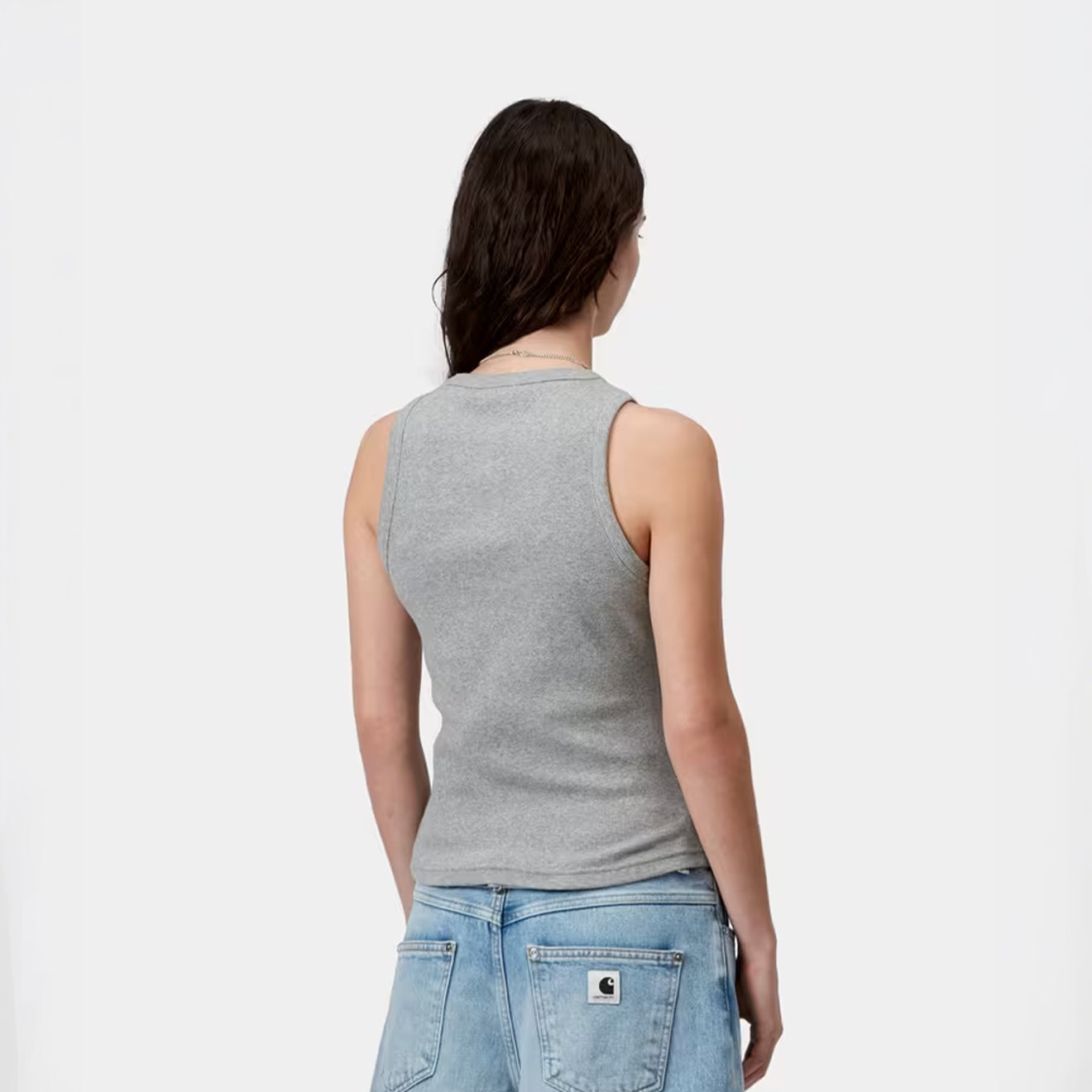 Carhartt WIP Womens Philips A-Shirt Grey Heather