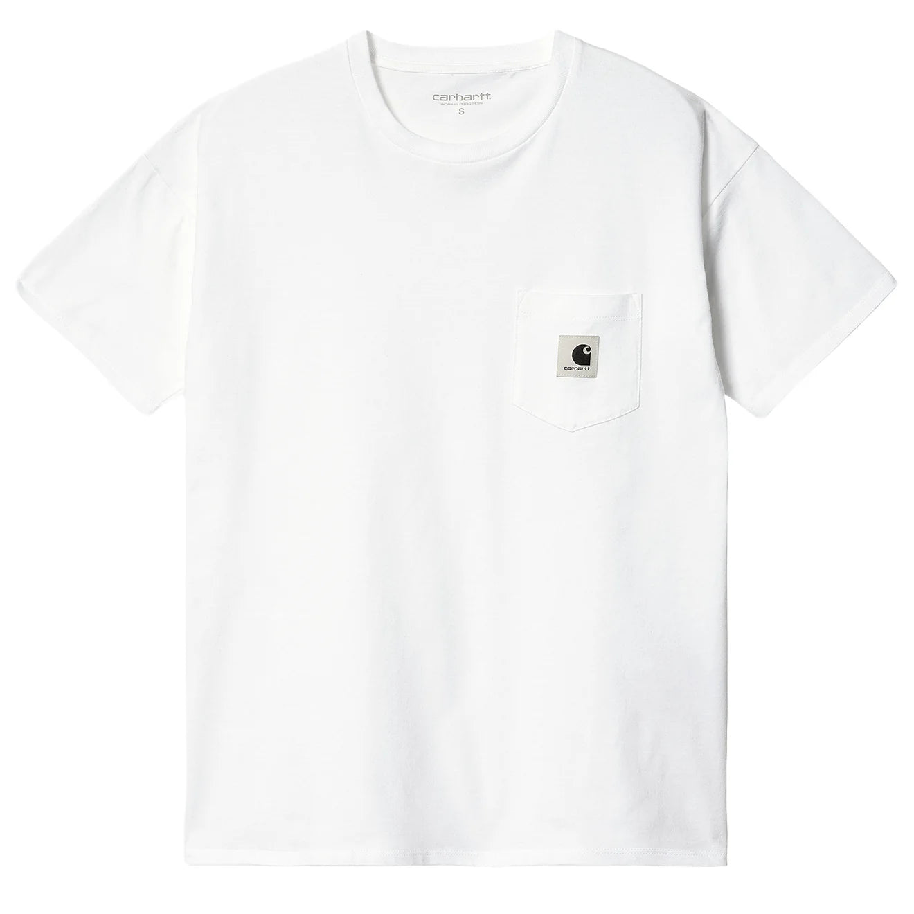 Carhartt WIP Womens S/S Pocket T-Shirt White