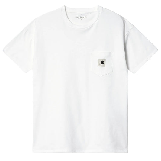 Carhartt WIP Womens S/S Pocket T-Shirt White