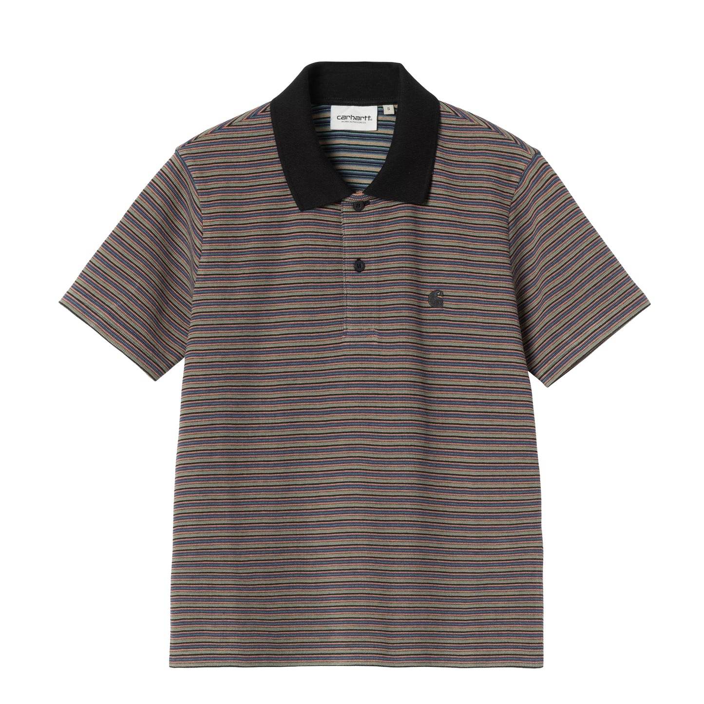Carhartt WIP Womens S/S Dion Polo Dion Stripe Lily