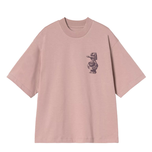 Carhartt WIP Womens S/S Forma T-Shirt Gentle Pink