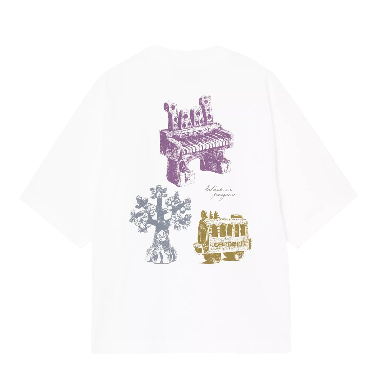 Carhartt WIP Womens S/S Forma T-Shirt White