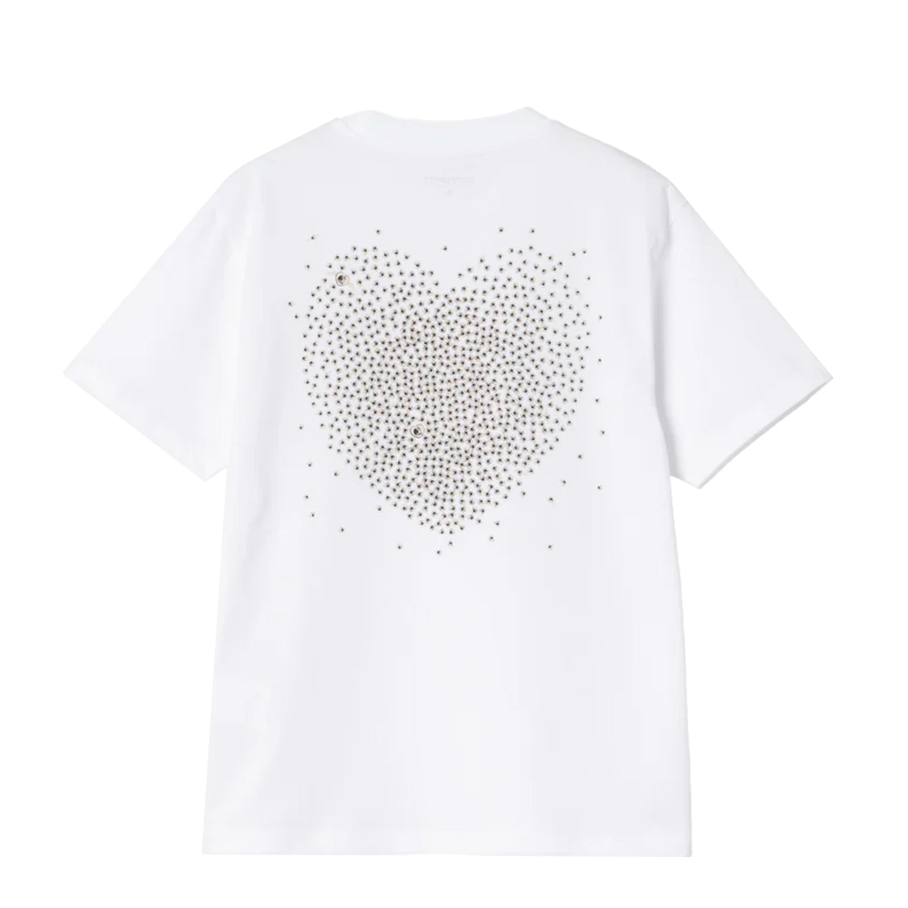 Carhartt WIP Womens S/S Hearts Of Hartts T-S White - pam pam 