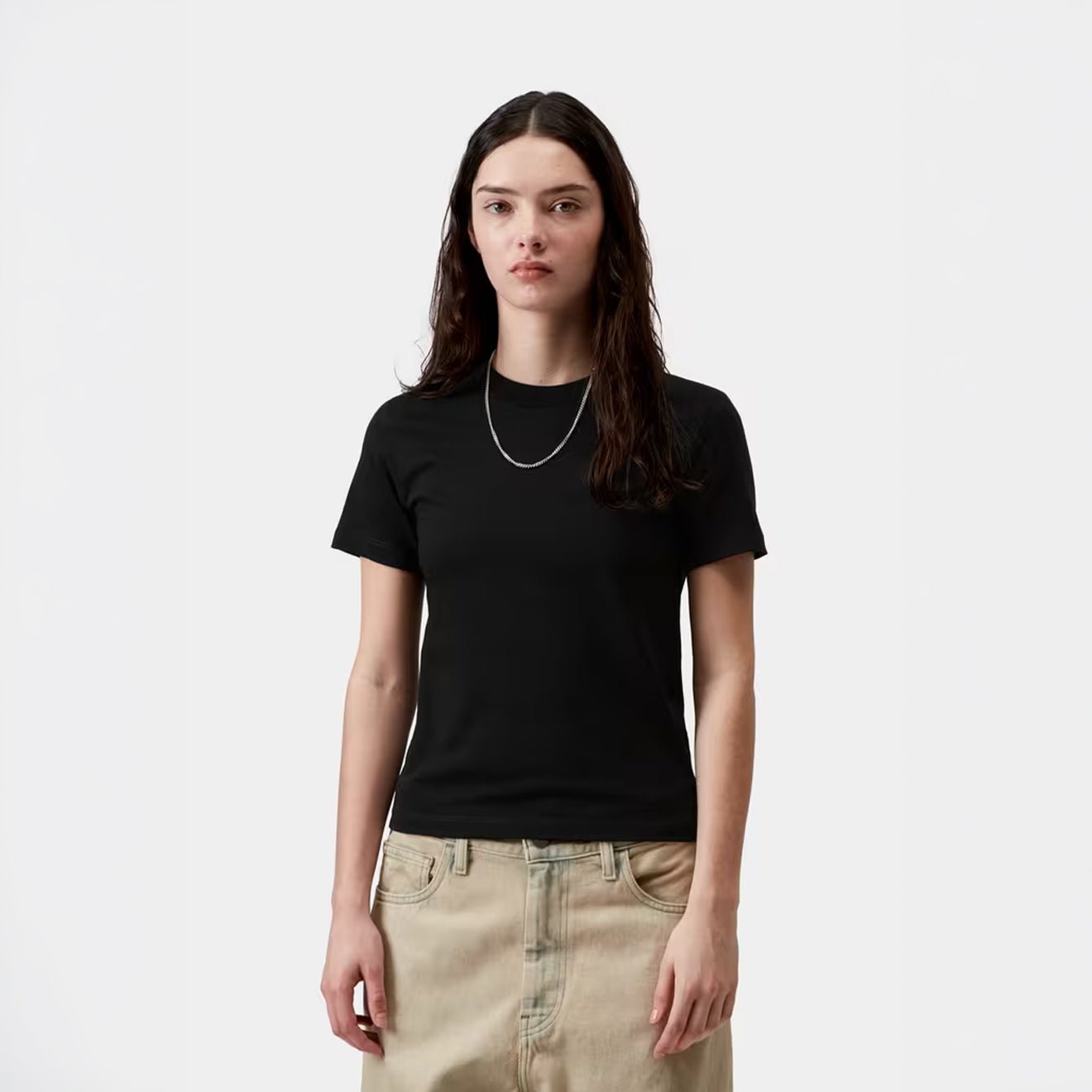 Carhartt WIP Womens S/S Luca T-Shirt Black