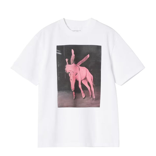 Carhartt WIP Womens S/S Sean Hamilton T-Shirt White
