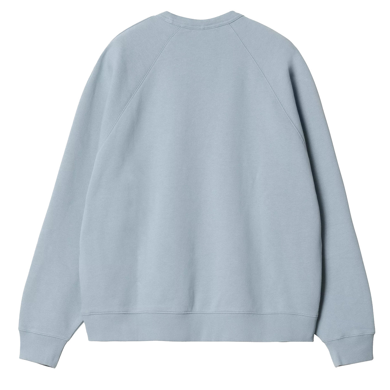 Carhartt WIP Womens Signature Sweat Dusty Ice / White