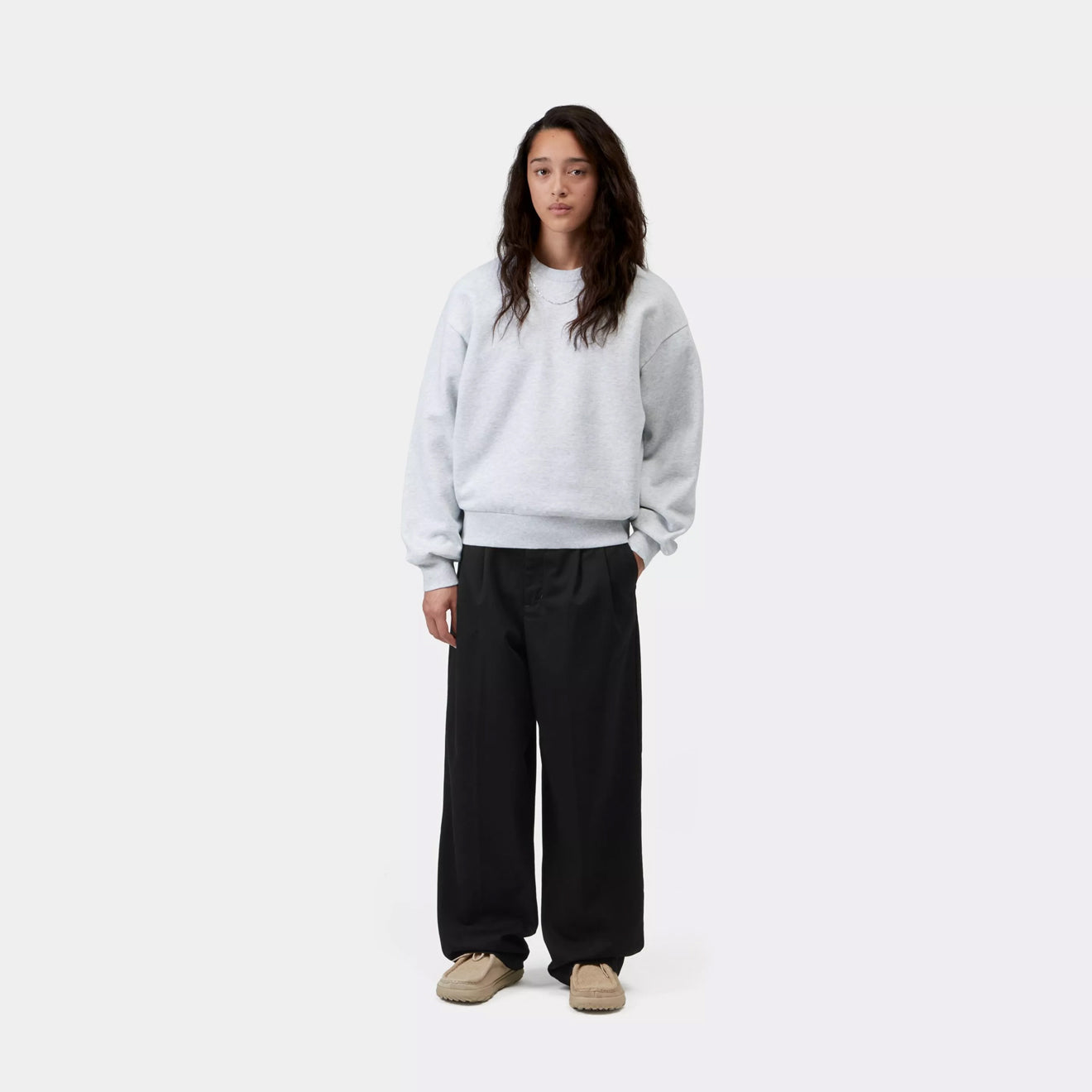 Carhartt WIP Womens Tristin Pant Black Rinsed