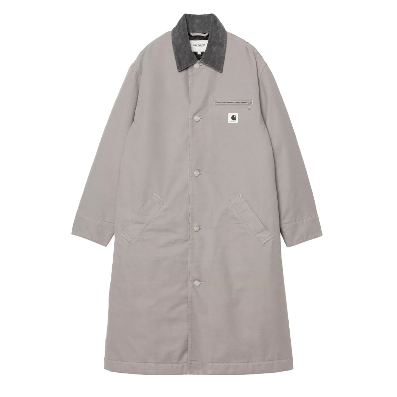 Carhartt WIP Womens Webster Coat Yosemite / Graphite Stone Washed - pam pam 