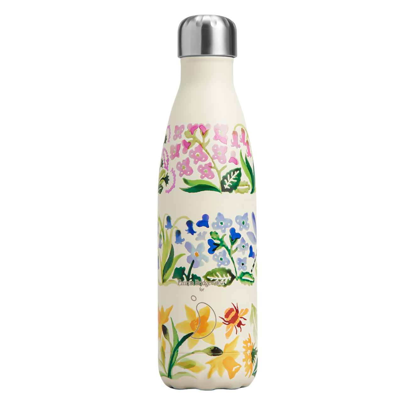 Chillys 500ml Water Bottle Emma Bridgewater Wildflower Walks