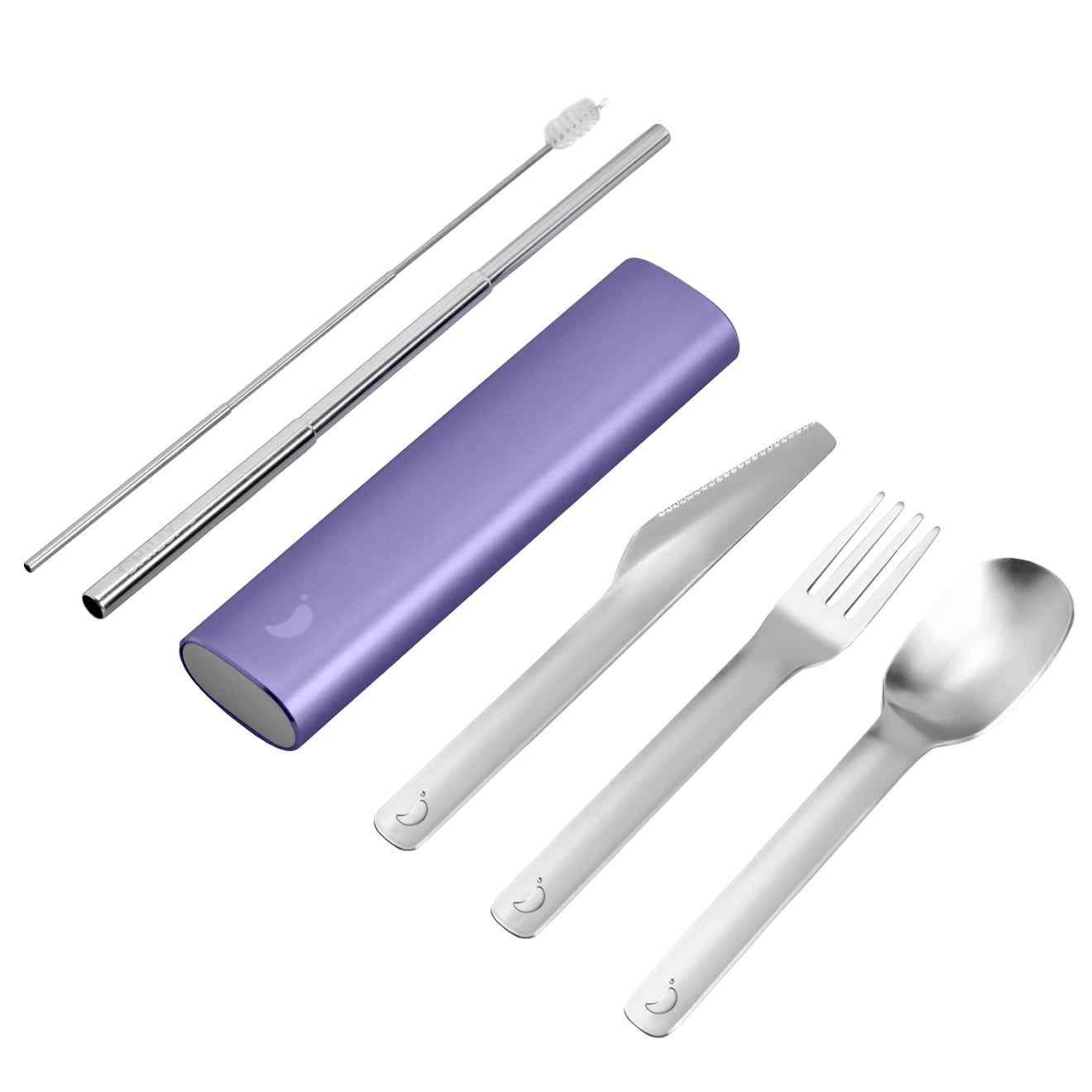 Chillys Cutlery Set Matte Metallic Lavender