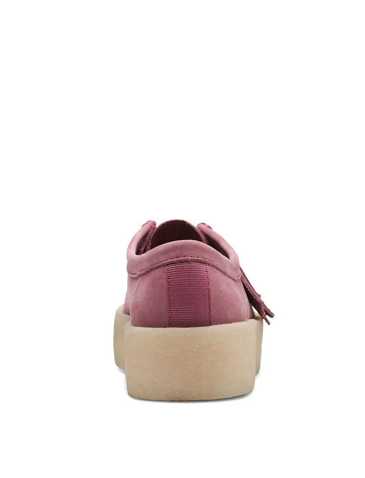 Clarks Originals Wallabee Cup Shoes Pink Nubuck Clarks Originals