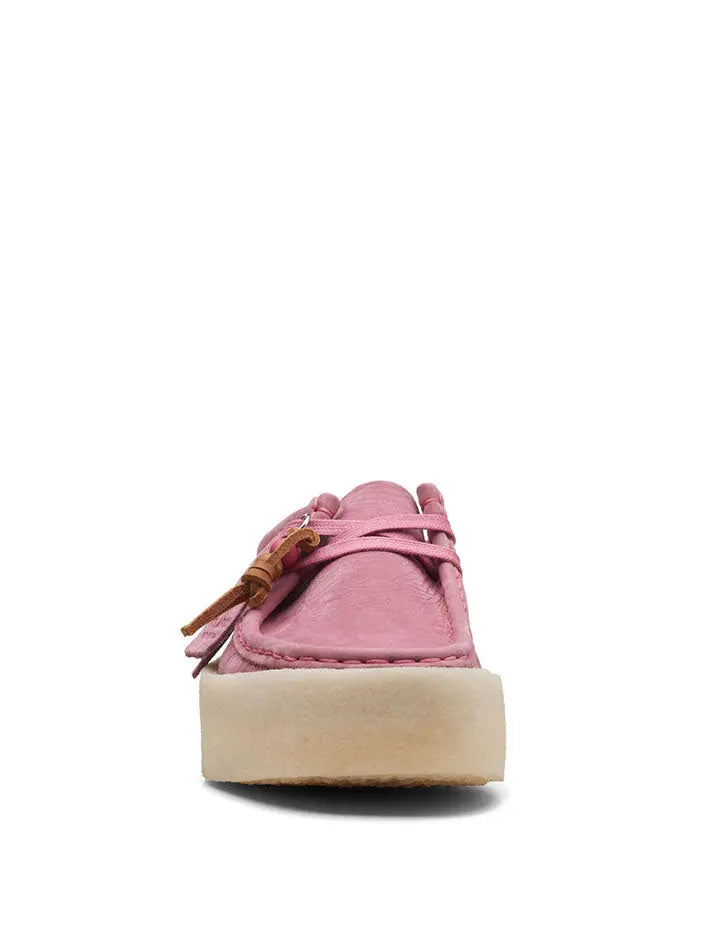 Clarks Originals Wallabee Cup Shoes Pink Nubuck Clarks Originals