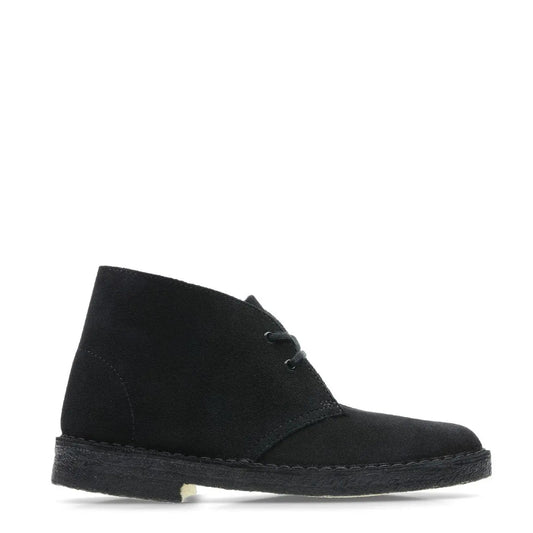 Clarks Originals Desert Boot Black Suede