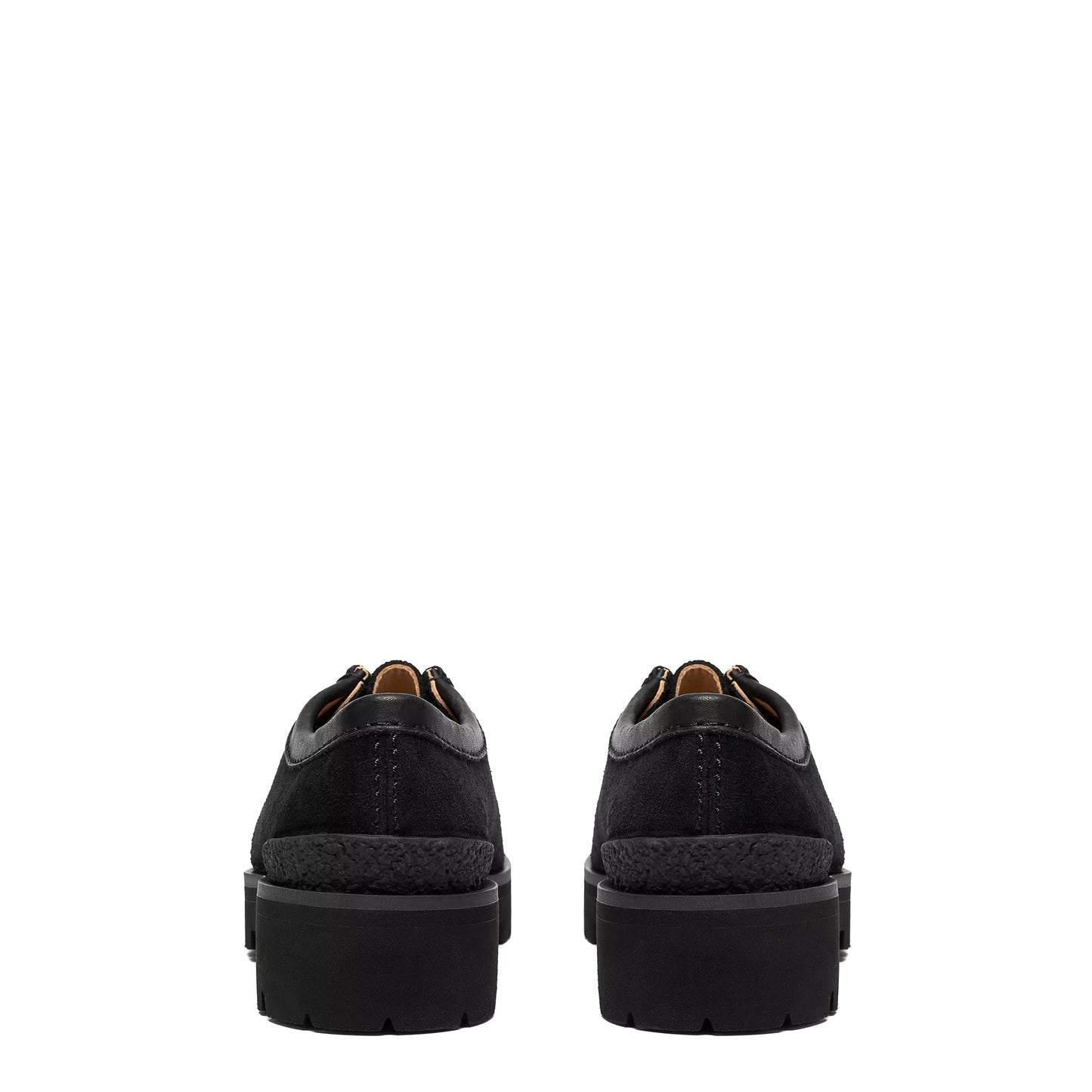 Clarks Originals Womens Walla Yukoner Shoe Black Combi Suede