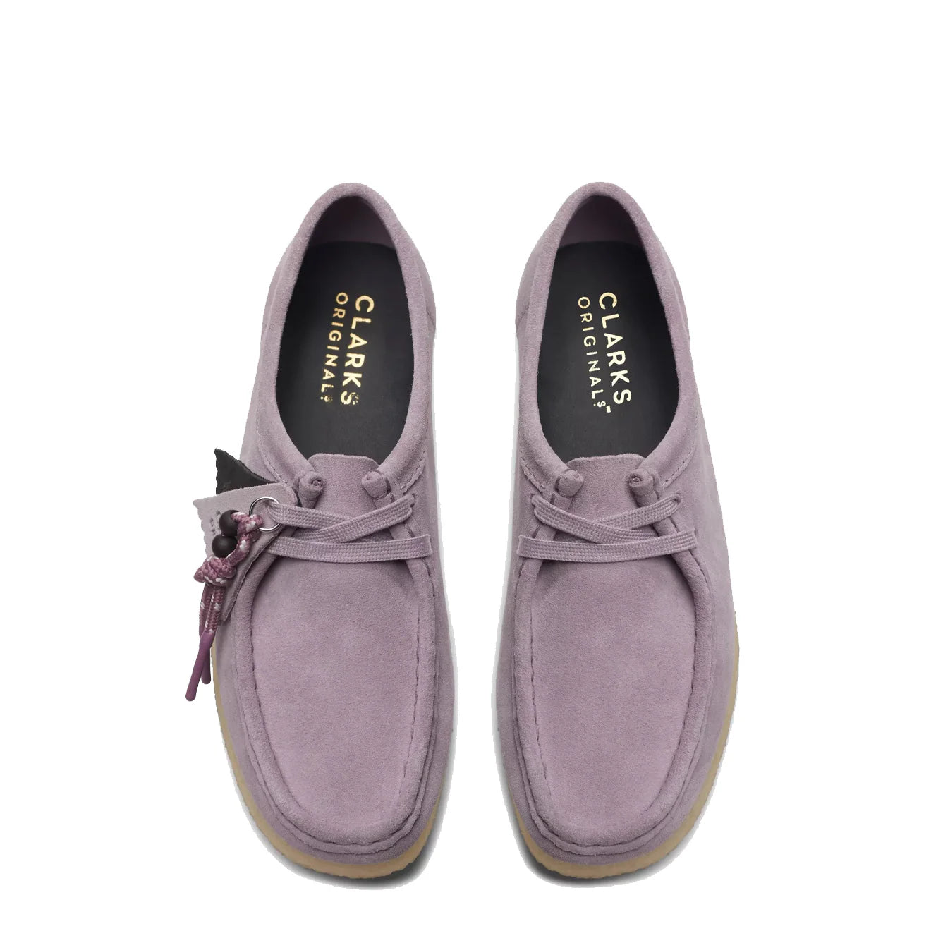 Clarks Originals Womens Wallabee Mauve Suede