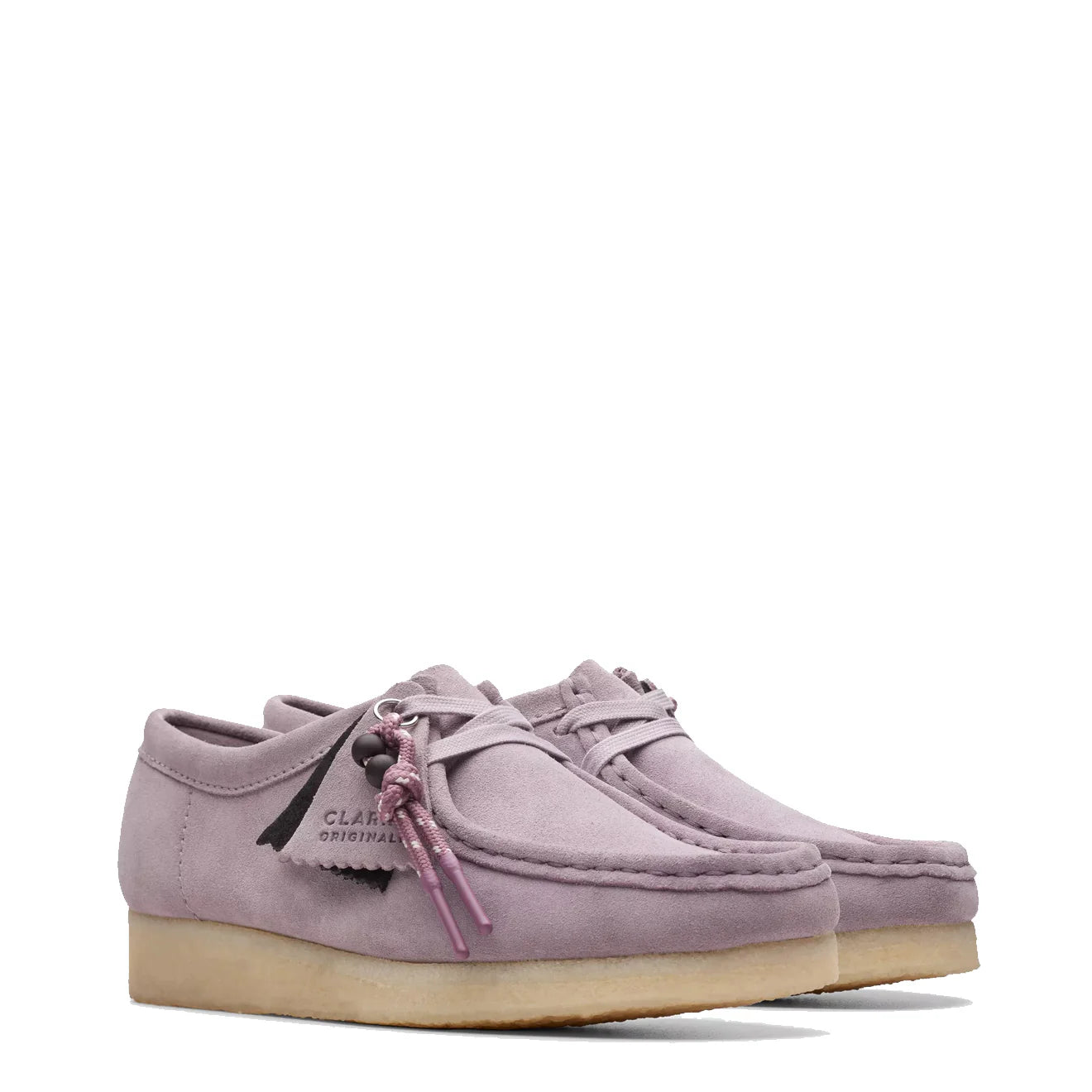 Clarks Originals Womens Wallabee Mauve Suede