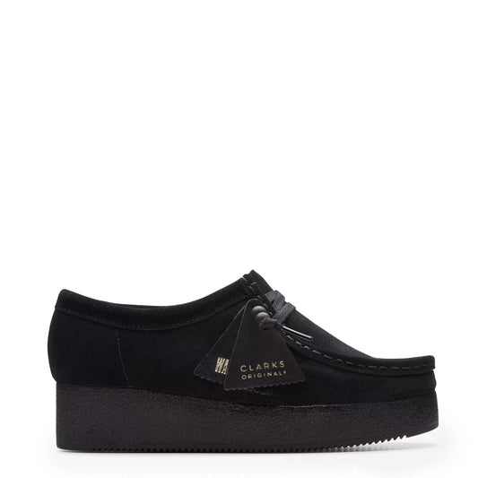 Clarks Originals Womens Wallacraft Bee Black Suede