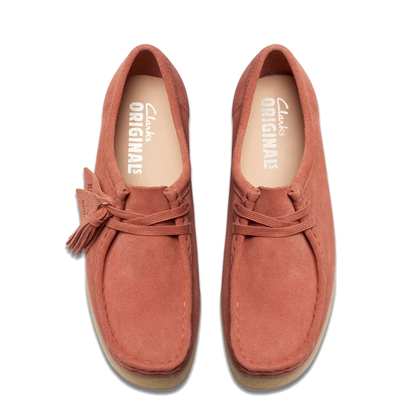 Clarks Originals Womens Wallacraft Bee Terracotta Suede