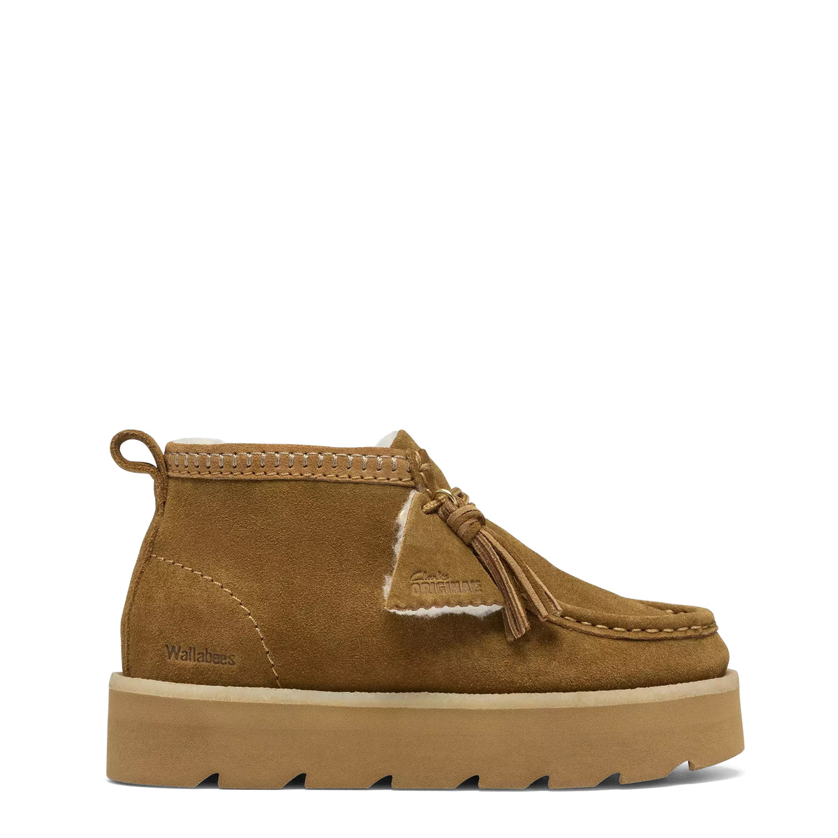 Clarks Womens Meare Walla Mid Brown Interest