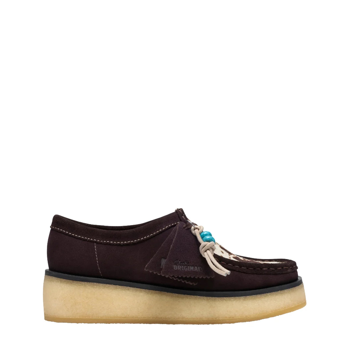 Clarks Womens Wallacraft Bey Shoe Brown Combi