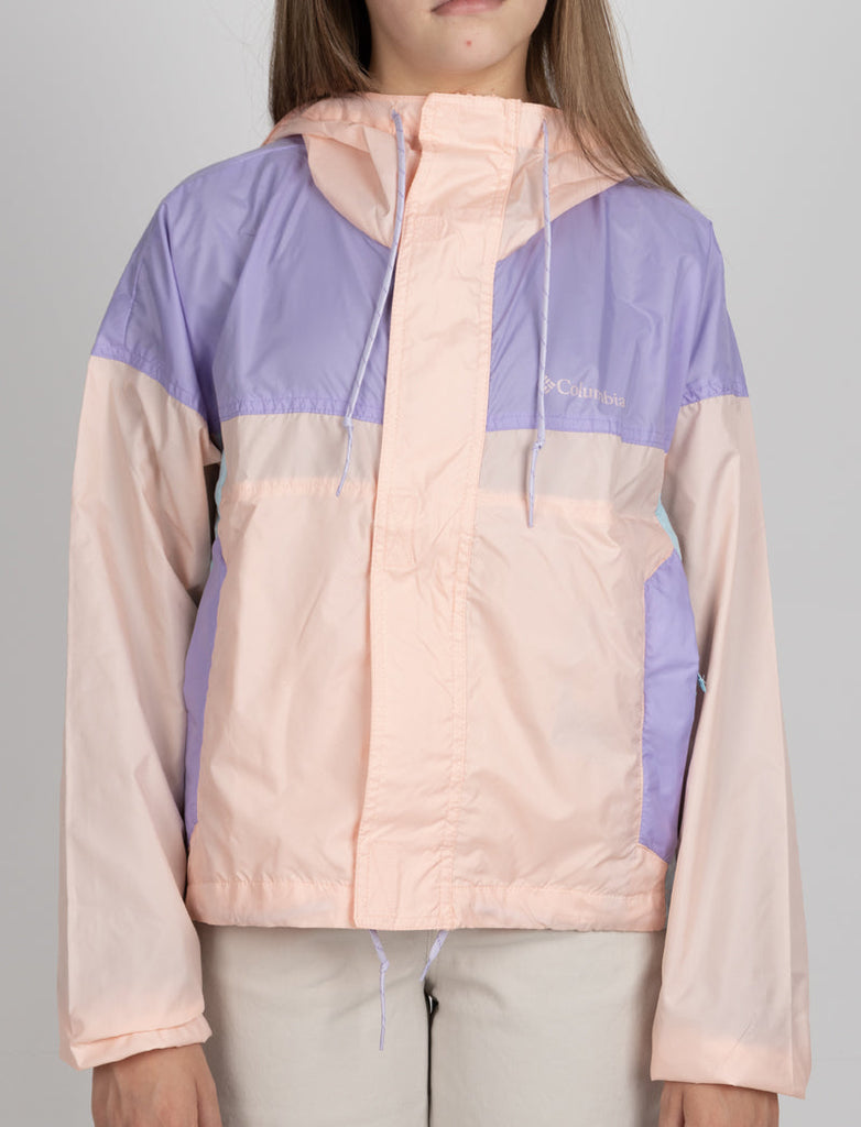 Columbia Flash Challenger Cropped Windbreaker Peach Blossom / Frosted Columbia