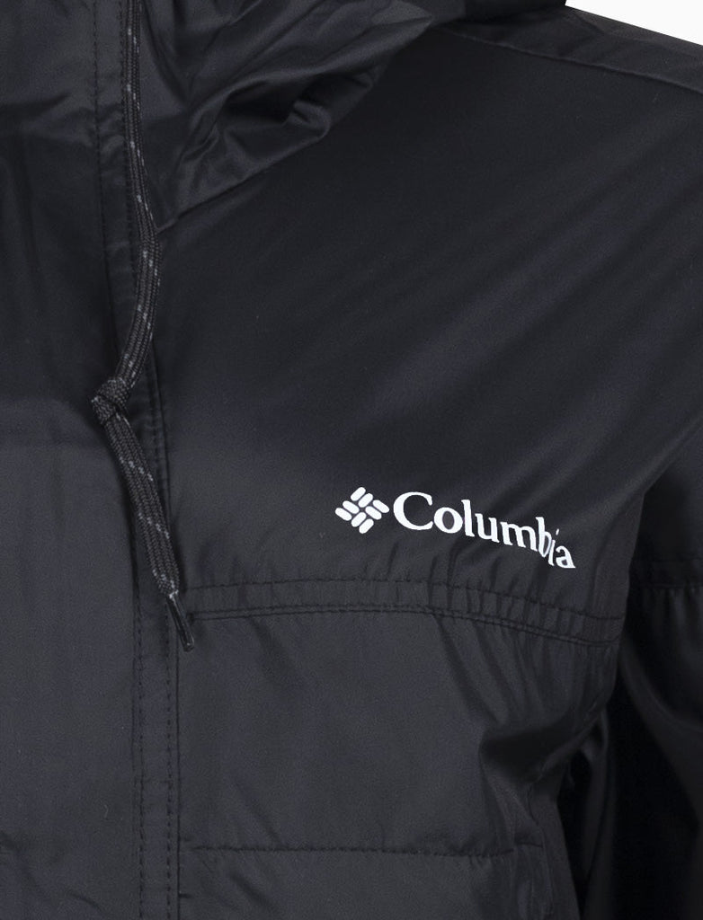 Columbia Flash Challenger Cropped Windbreaker Black Columbia