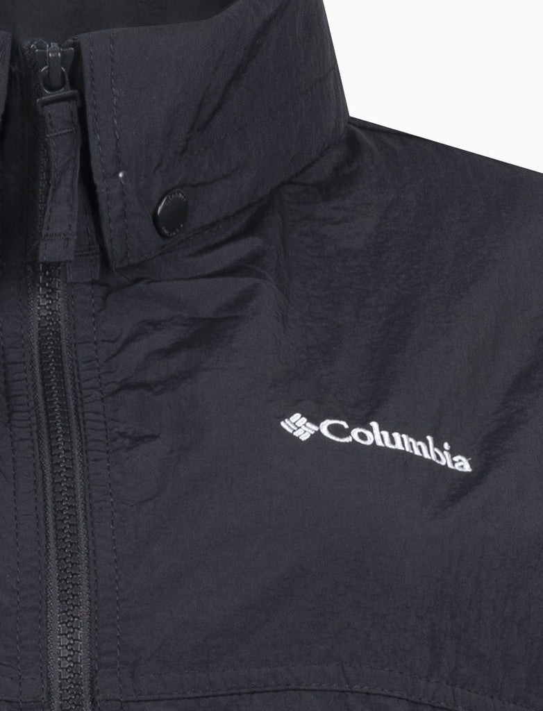 Columbia Paracutie Windbreaker Jacket Black Columbia