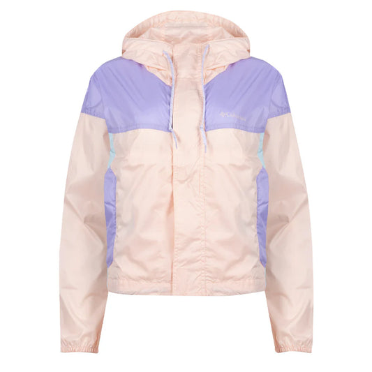 Columbia Flash Challenger Cropped Windbreaker Peach Blossom / Frosted