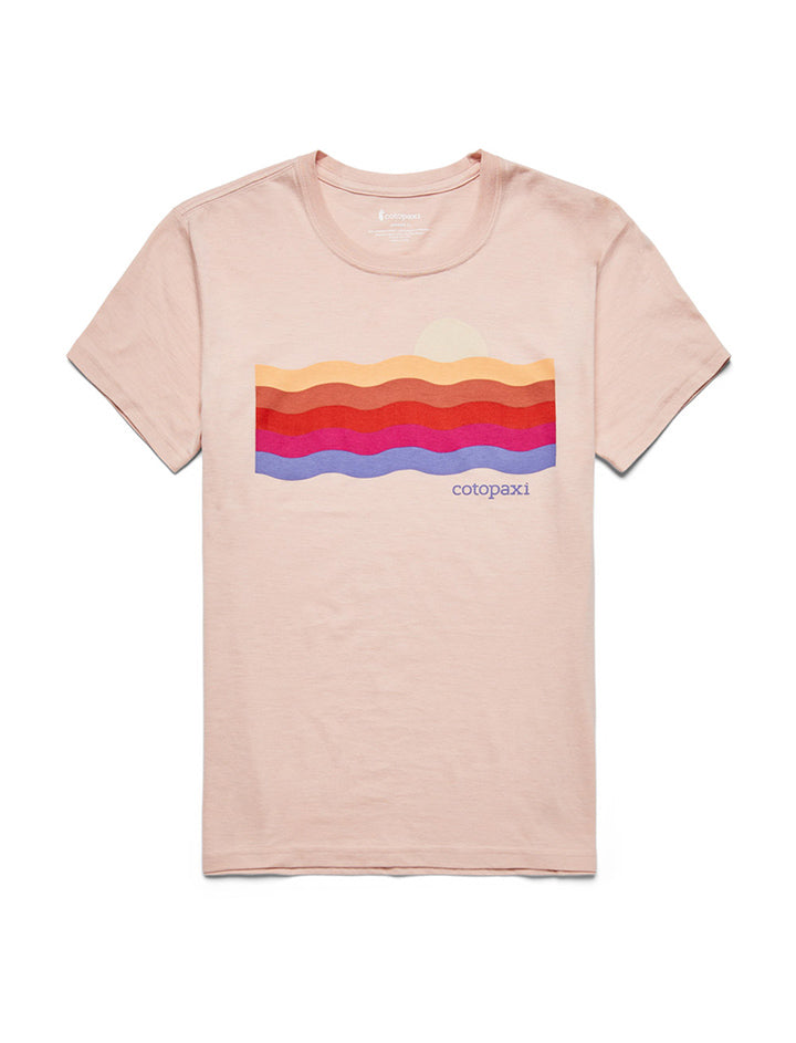 Cotapaxi Disco Wave T-Shirt Sand Cotopaxi
