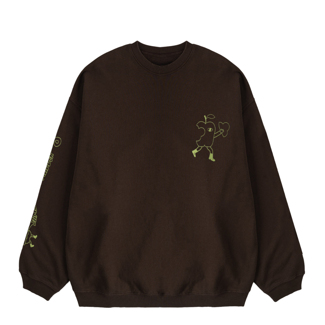 Damson Madder Apple Peel Sweatshirt Choc