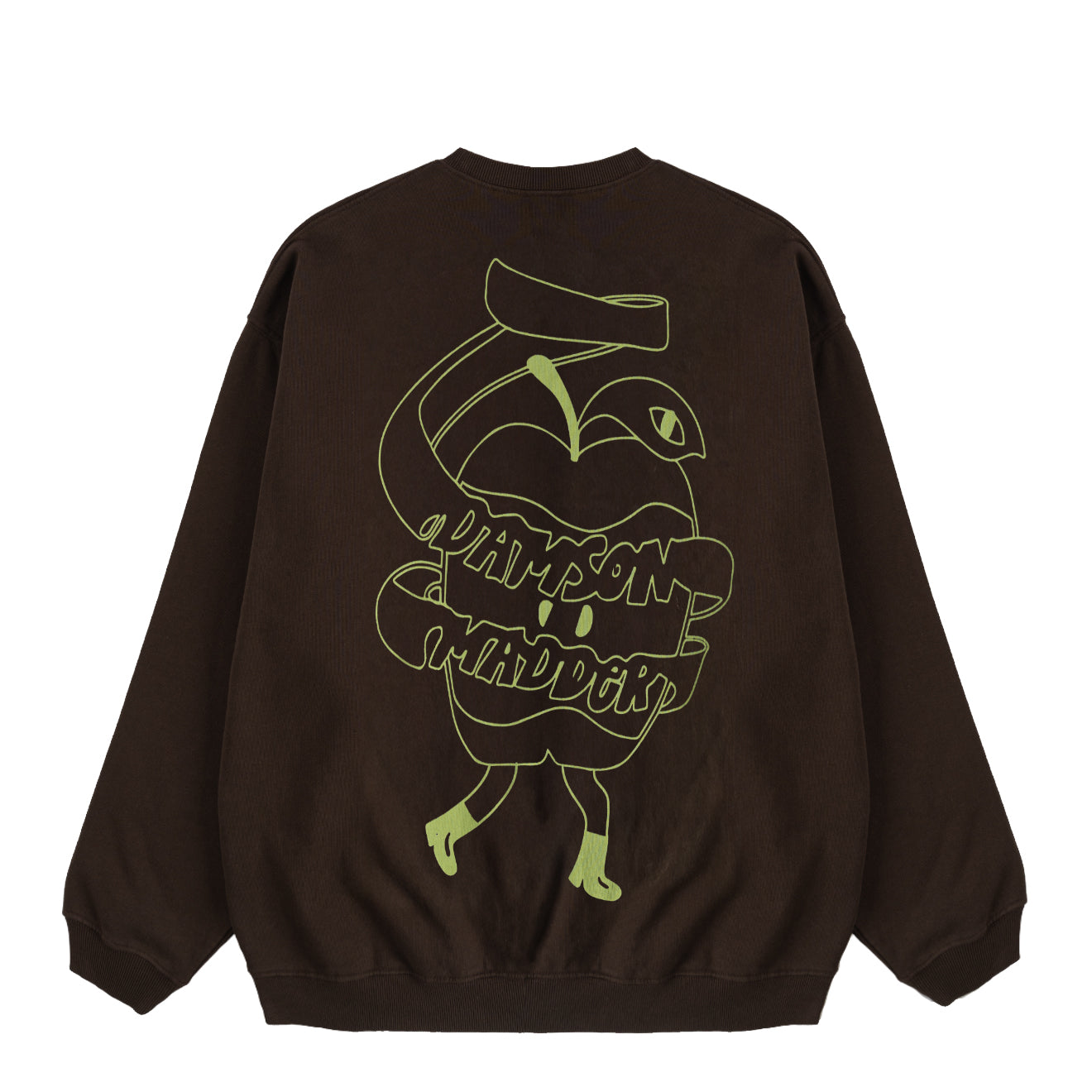 Damson Madder Apple Peel Sweatshirt Choc