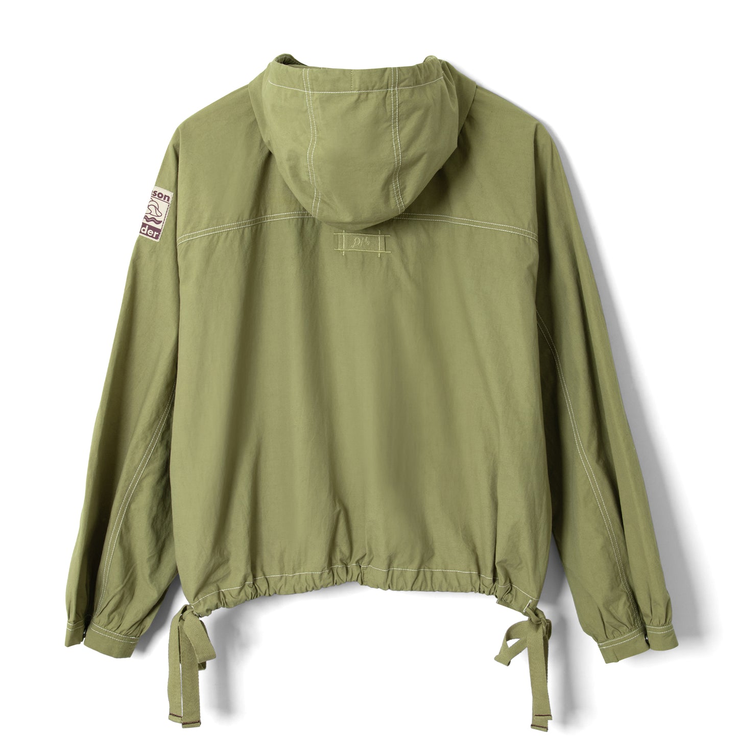 Damson Madder Blake Hooded Jacket Sage