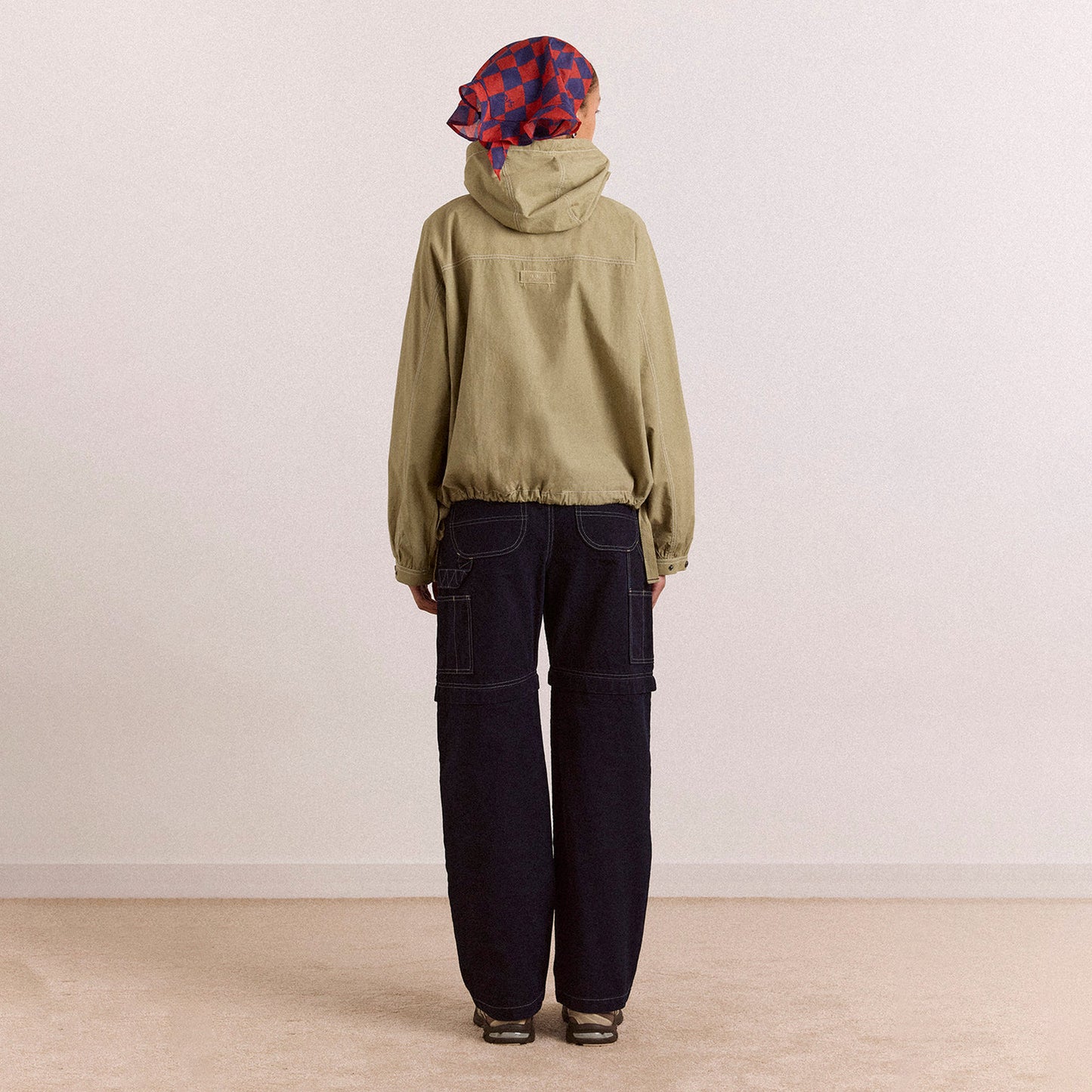 Damson Madder Blake Hooded Jacket Sage