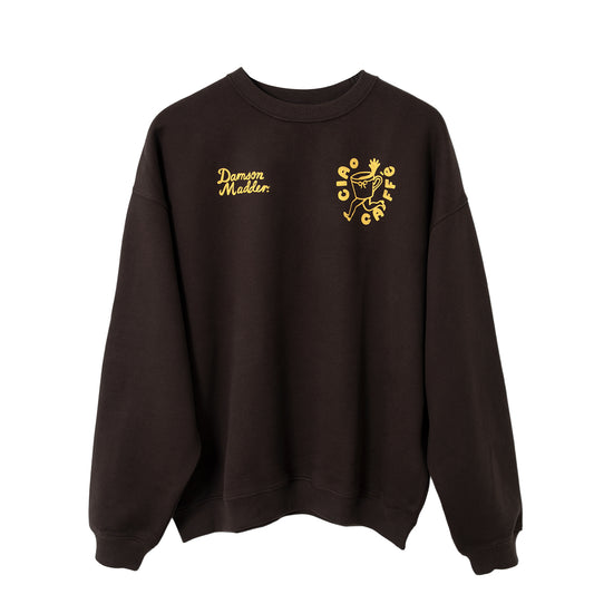 Apple Peel Sweatshirt Choc