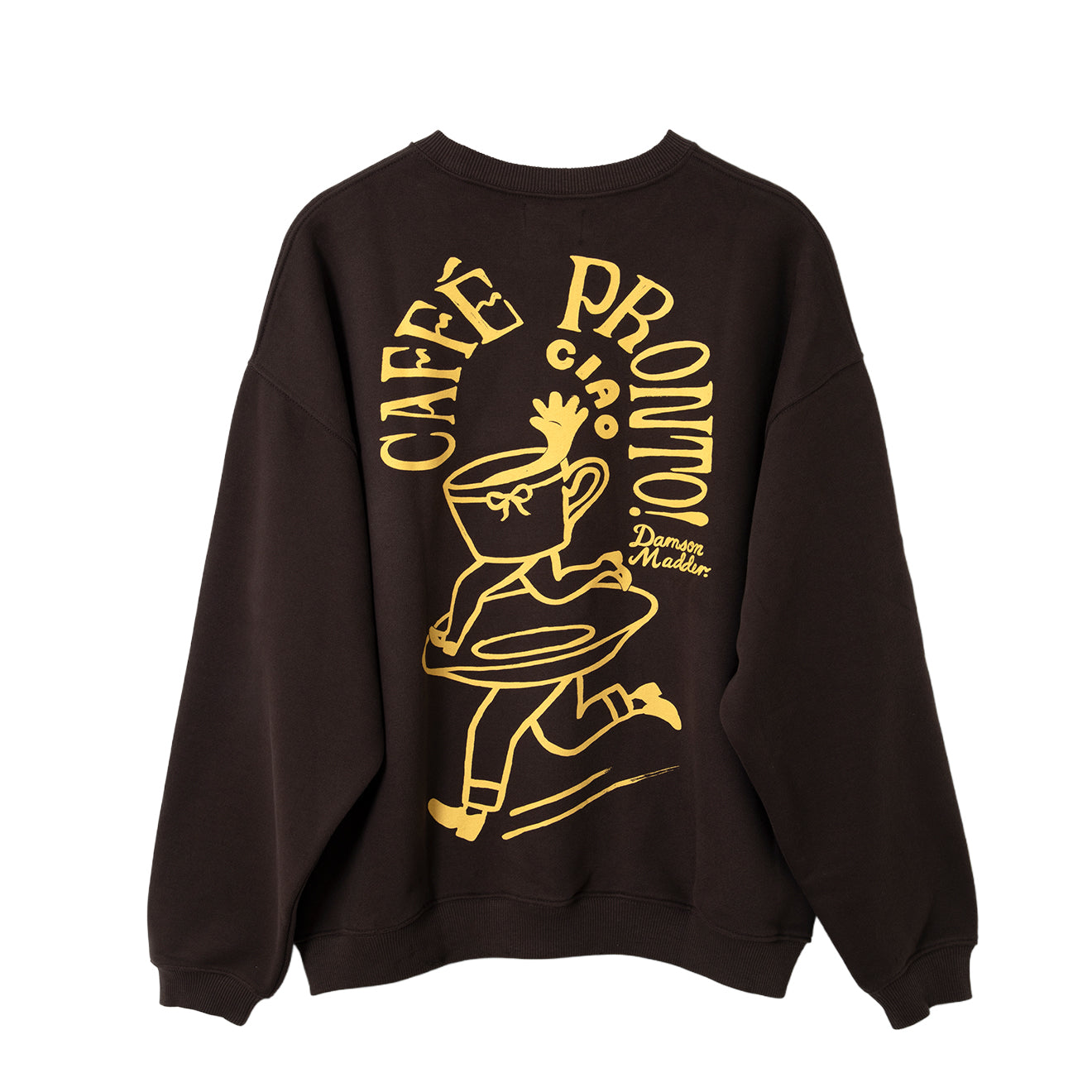 Apple Peel Sweatshirt Choc