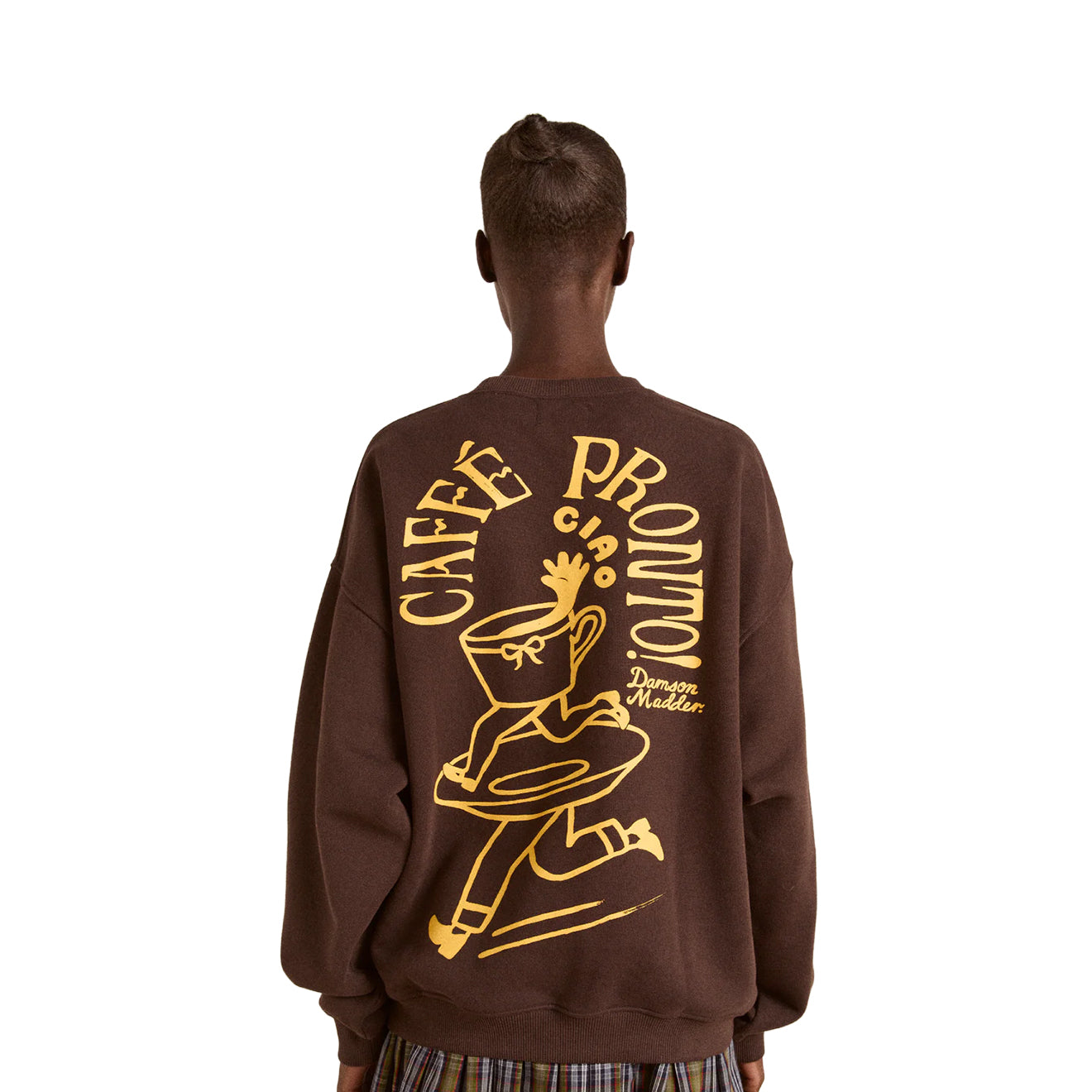 Apple Peel Sweatshirt Choc