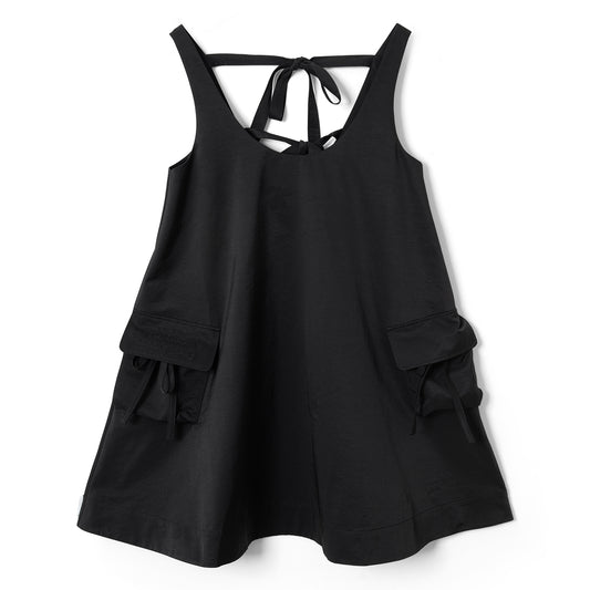 Damson Madder Cairo Mini Dress Black