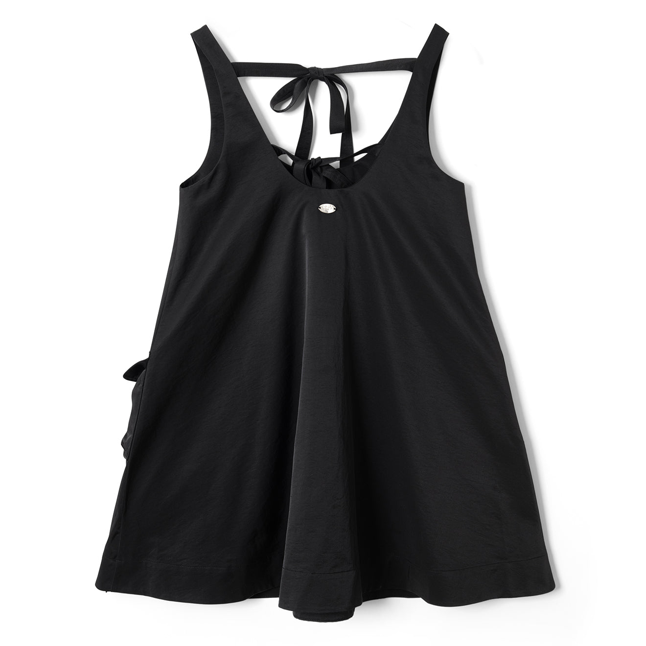 Damson Madder Cairo Mini Dress Black