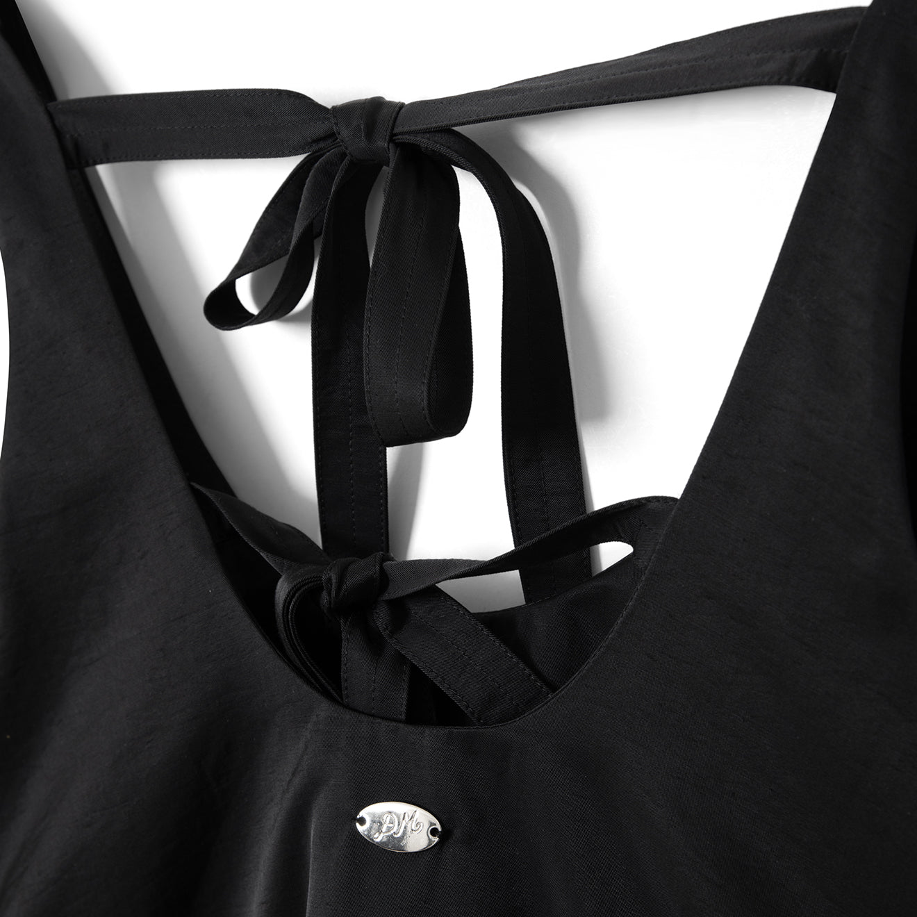 Damson Madder Cairo Mini Dress Black