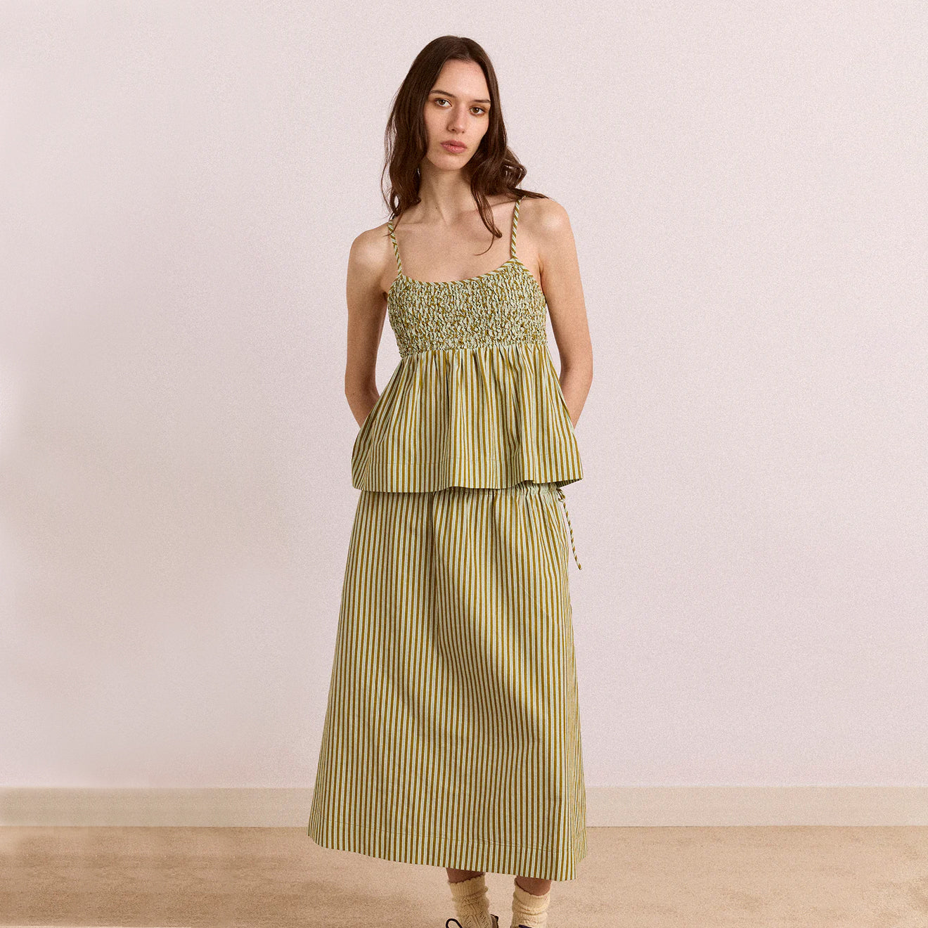 Damson Madder Dinah Cami Basil
