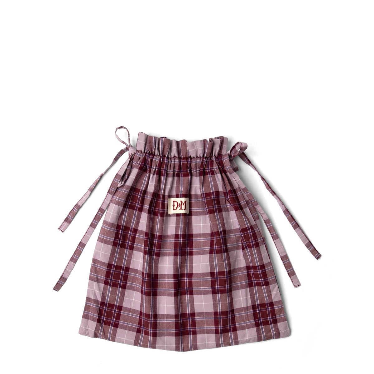 Damson Madder Elio Pj Set Berry Lilac Check